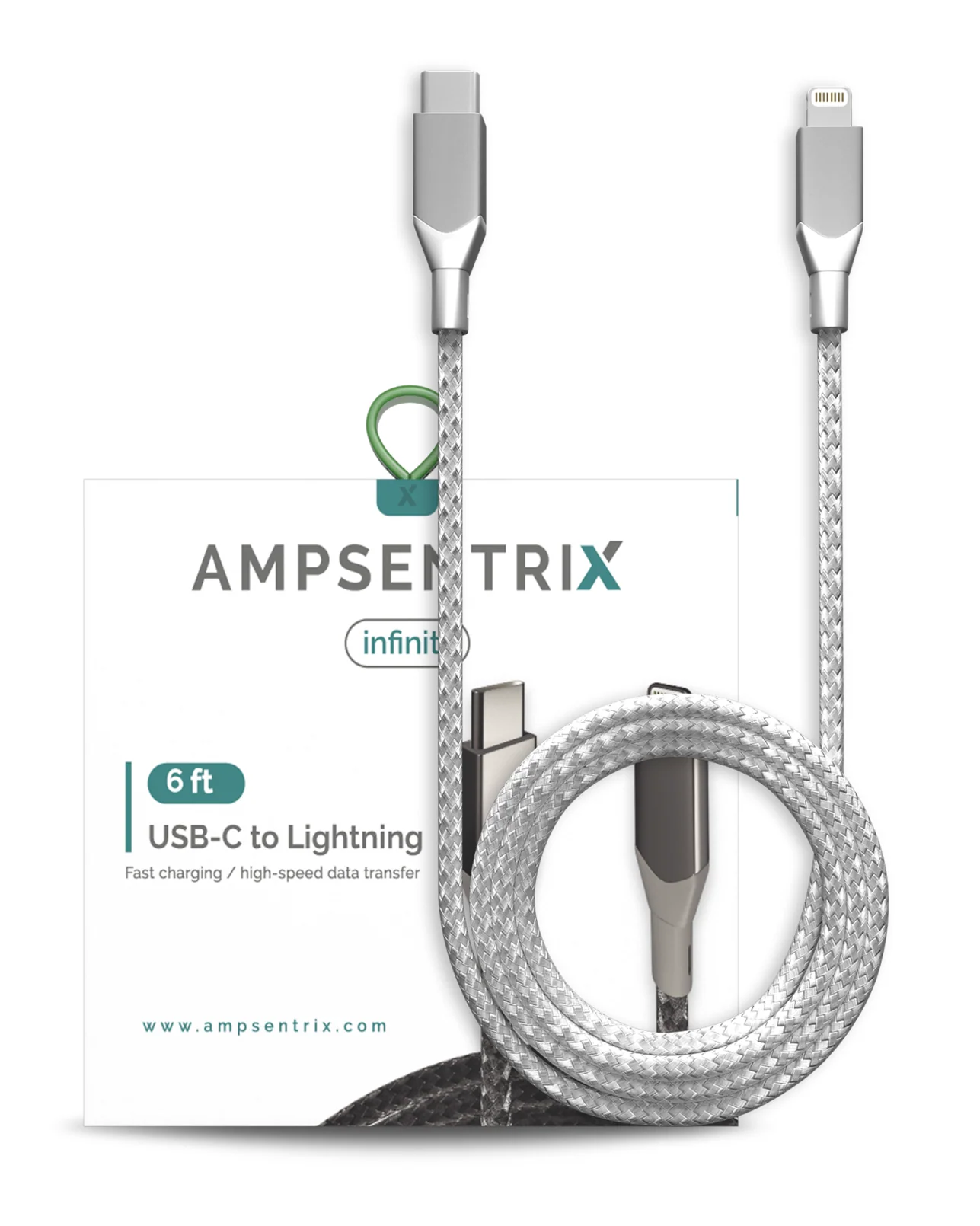 USB Type C to Lightning Cable - AmpSentrix - Image 2